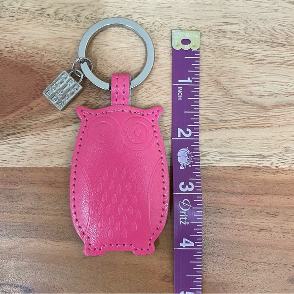 Ordning & Reda Pink Owl Leather Keychain. Great condition! - Picture 5 of 7